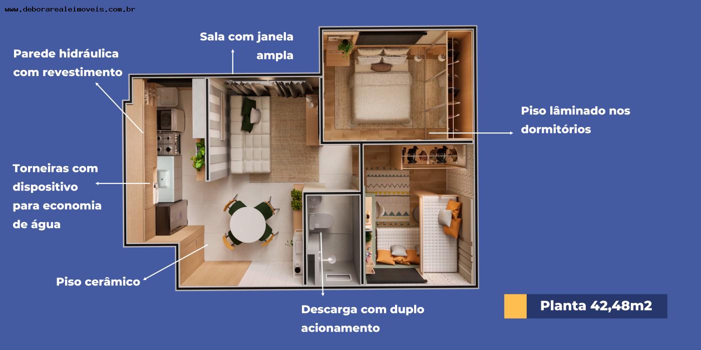Apartamento, 2 quartos, 42 m² - Foto 4