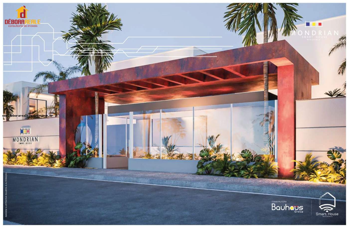 Casa de Condomínio, 3 quartos - Foto 1