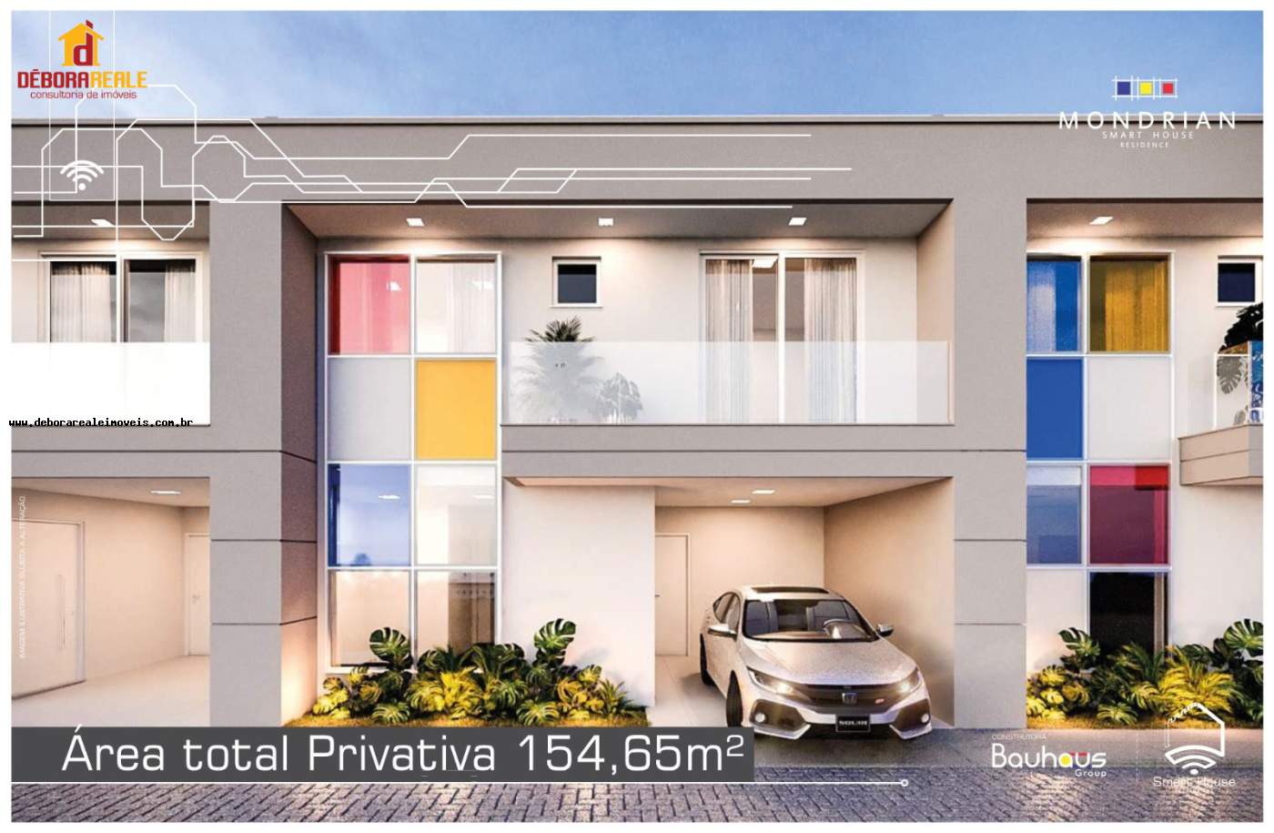 Casa de Condomínio, 3 quartos - Foto 2