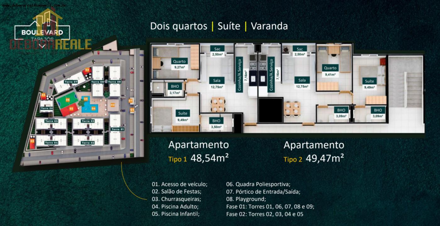 Apartamento, 2 quartos, 48 m² - Foto 22