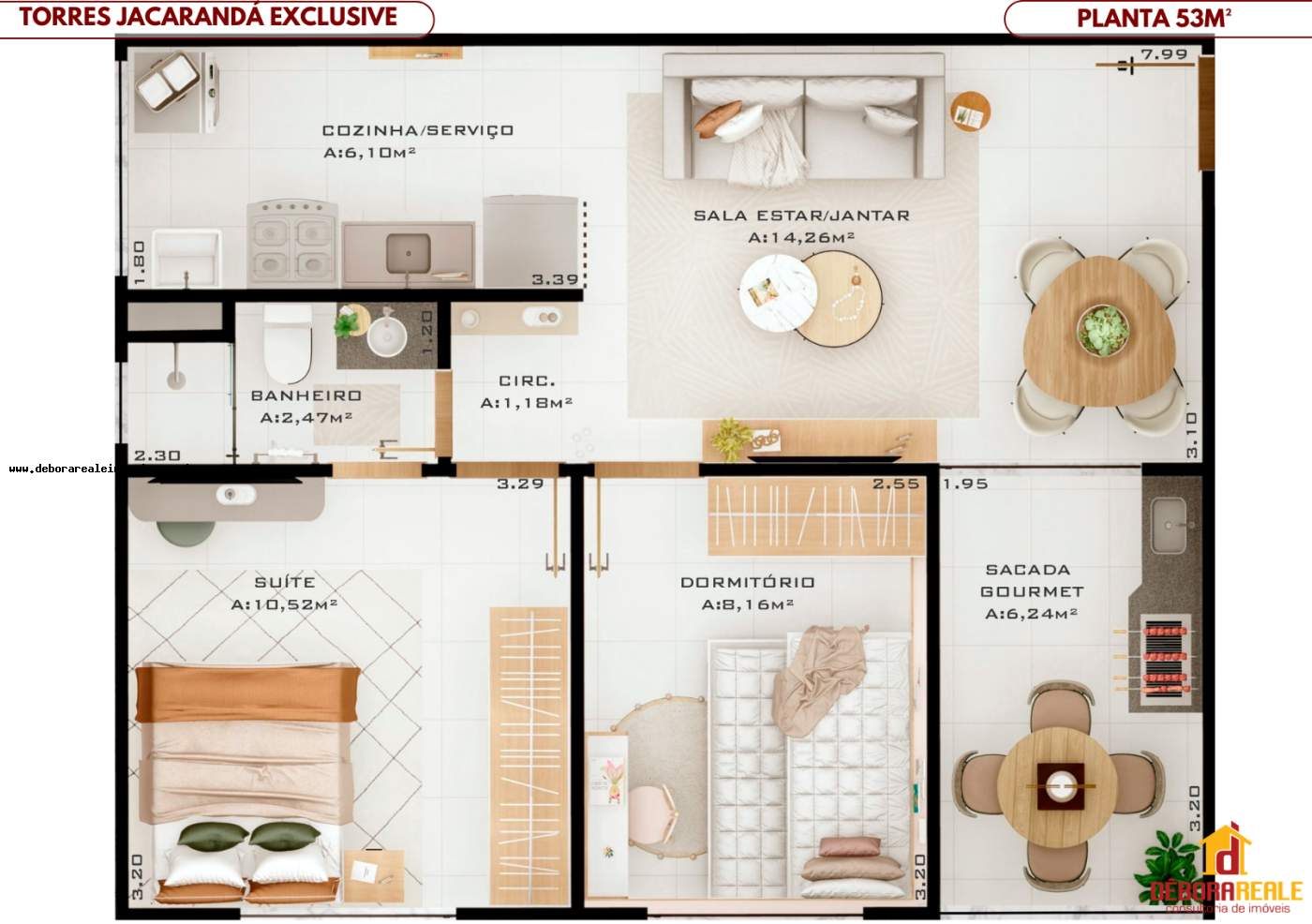 Apartamento, 2 quartos, 53 m² - Foto 12