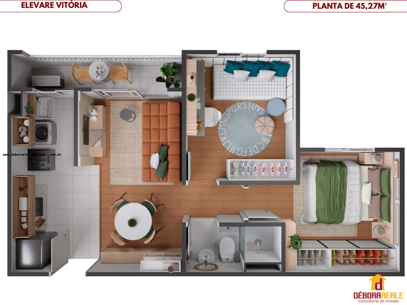 Apartamento, 2 quartos, 43 m² - Foto 21